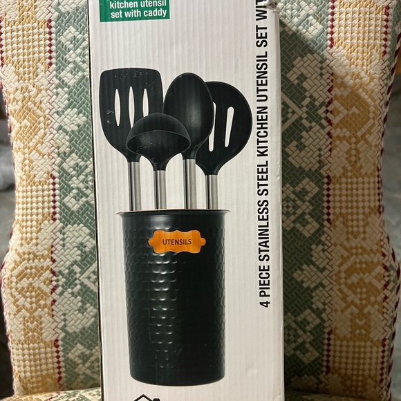 Kitchen Utensils Set with Caddy - Picture 3 of 4